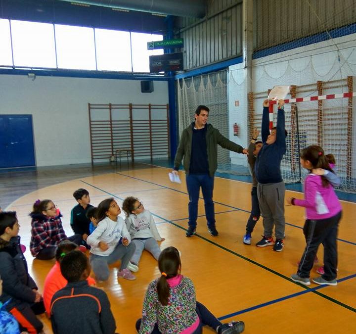 Gymkana Intercultural en el Colegio ” PORTUS BLENDIUM” de Suances