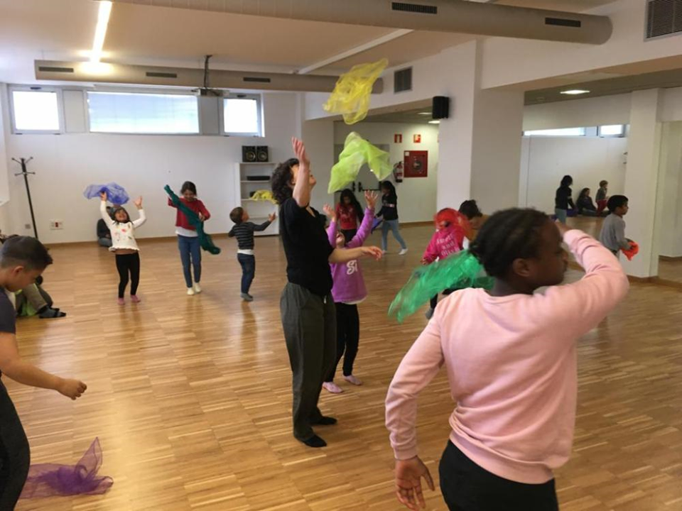 Actividades de expresión corporal en nuestro Programa de Infancia y Familia  | Cantabria Acoge